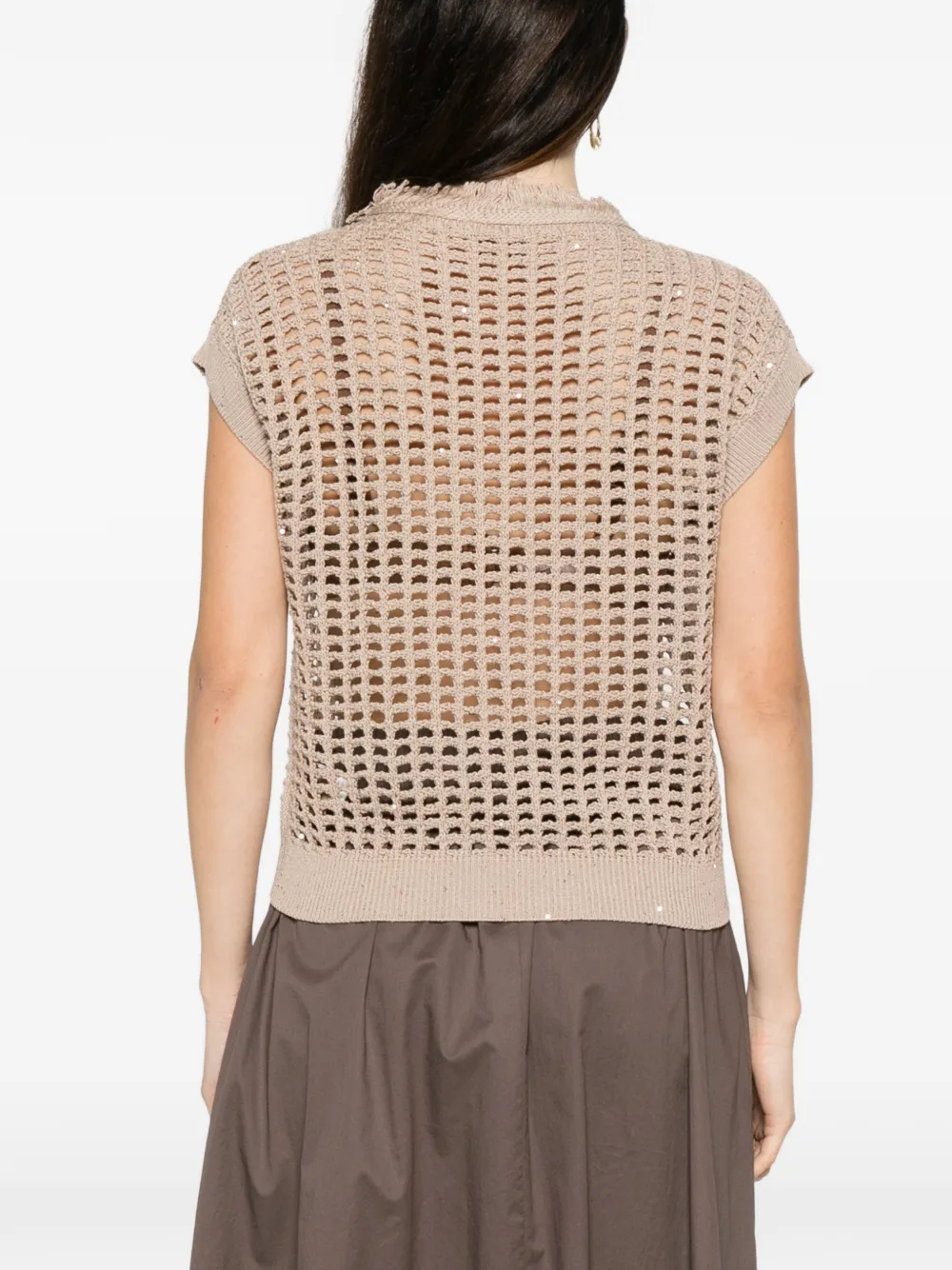 Open-Knit Top