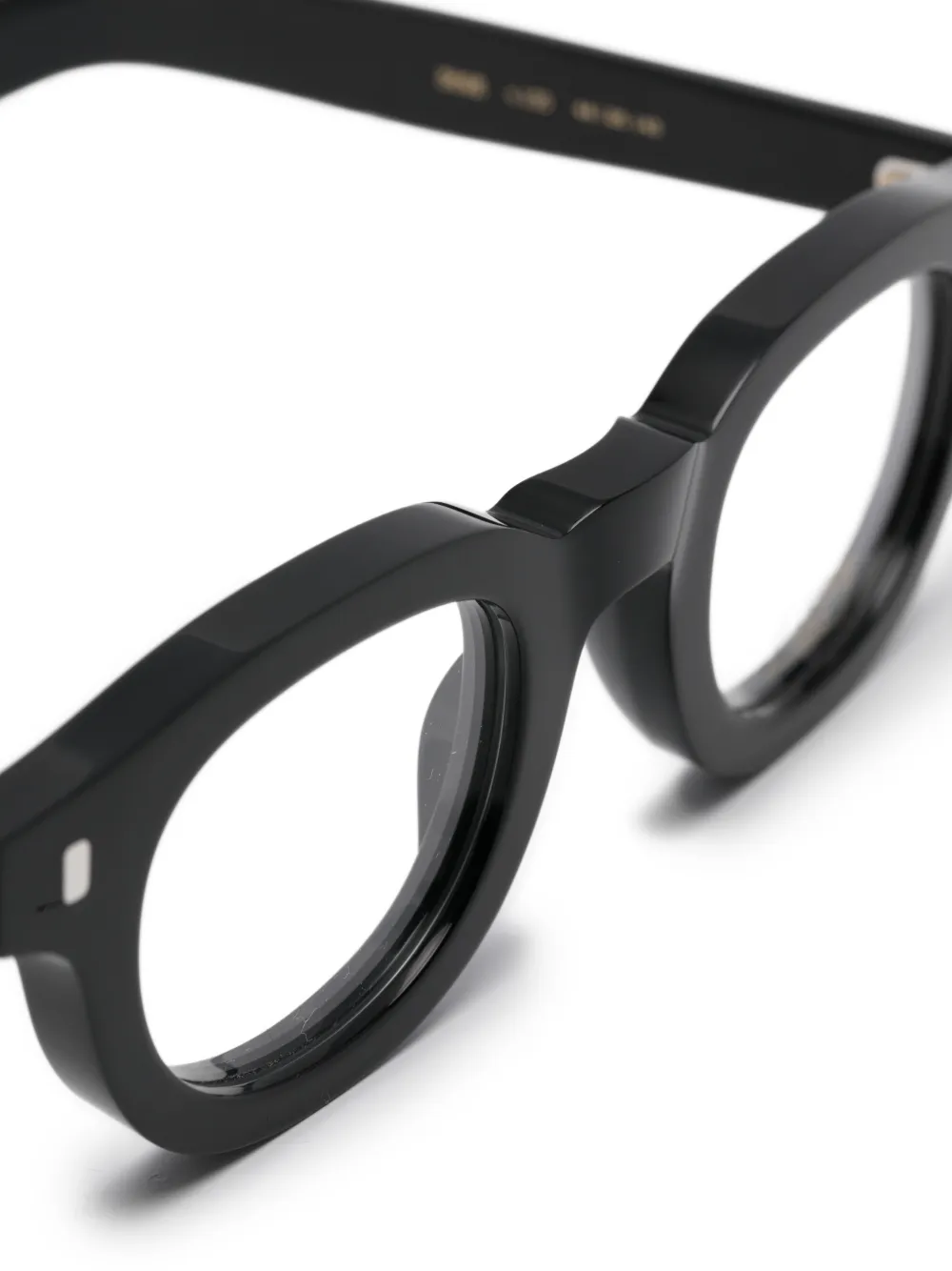 Eyevan7285 Bril met rond montuur Zwart
