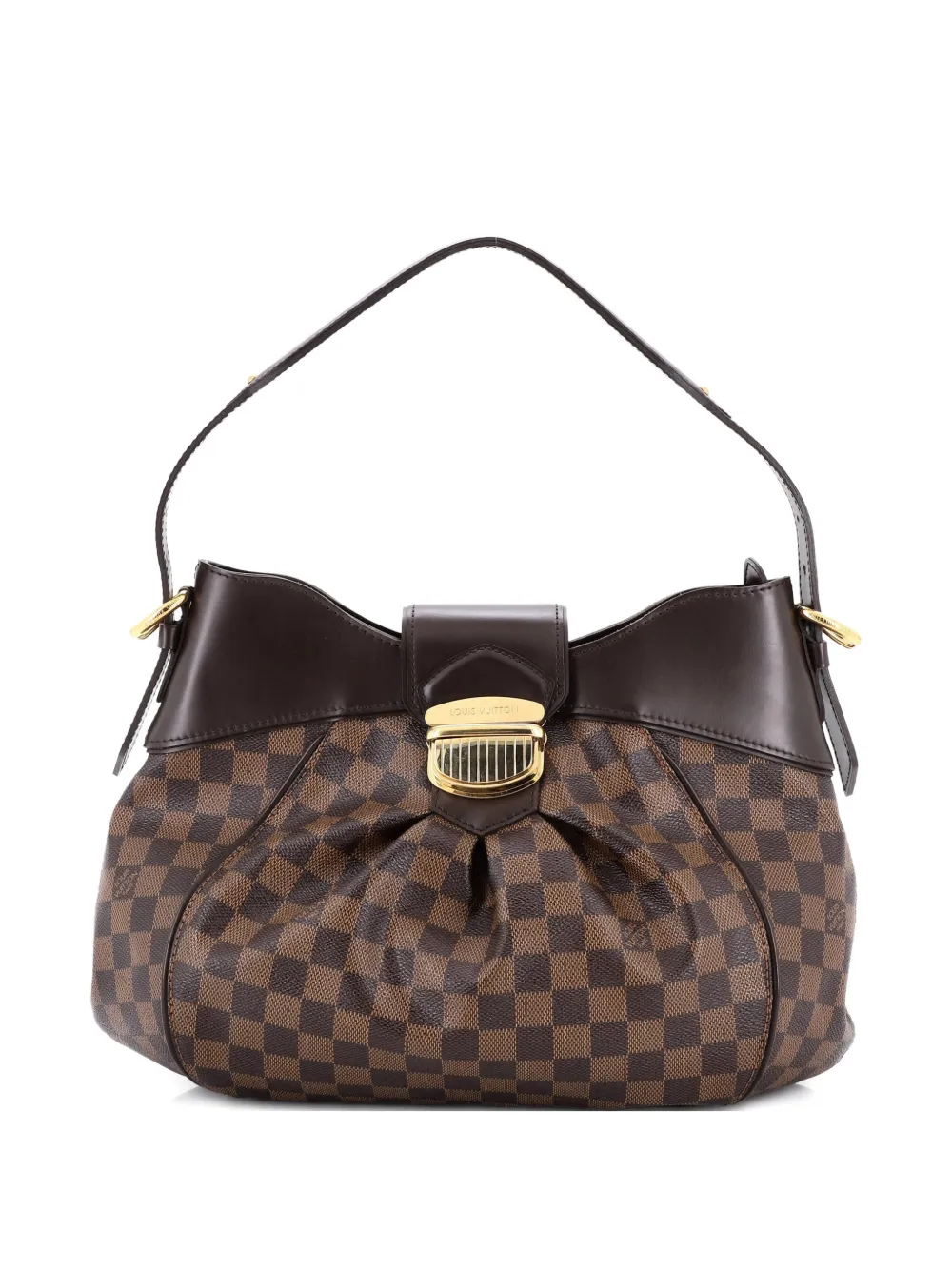 Louis Vuitton Pre-Owned Sistina Handbag Damier MM hobo bag - Marrone