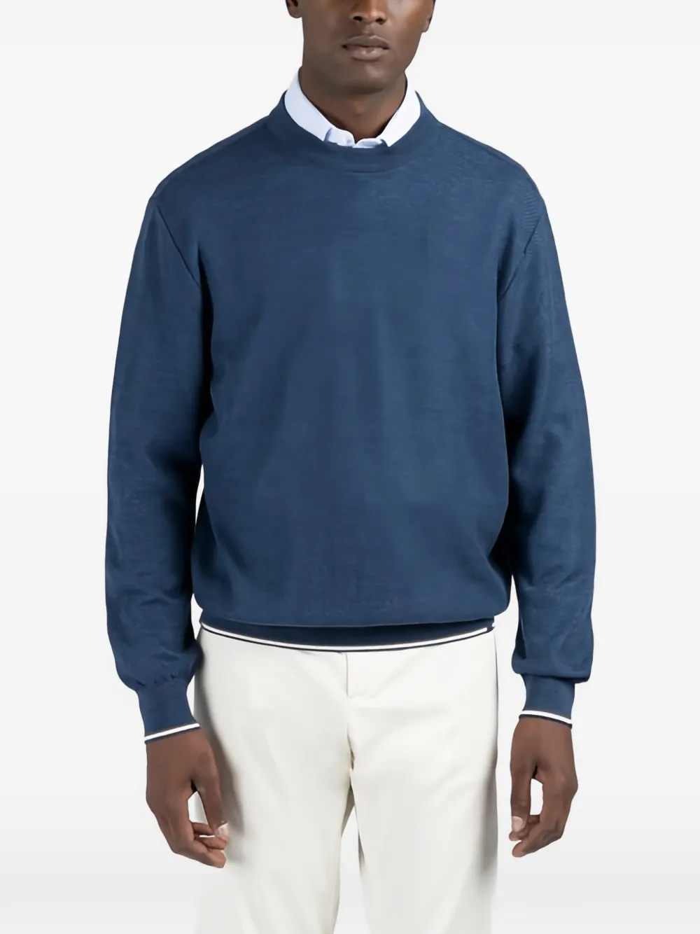Paul & Shark crew-neck sweater - Blauw