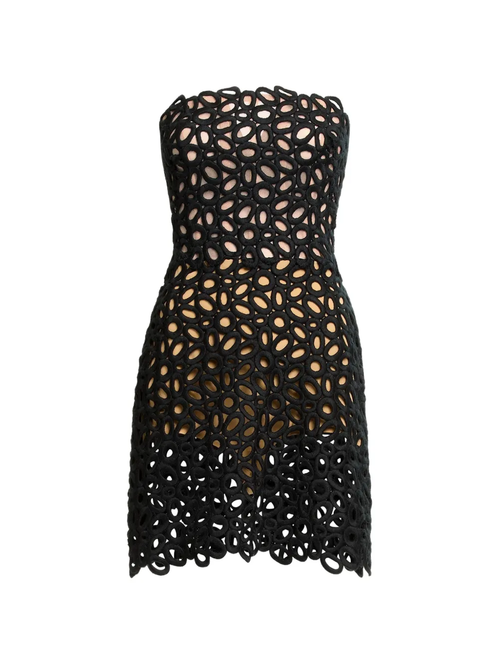 Elie Saab Abito corto macramé - Nero