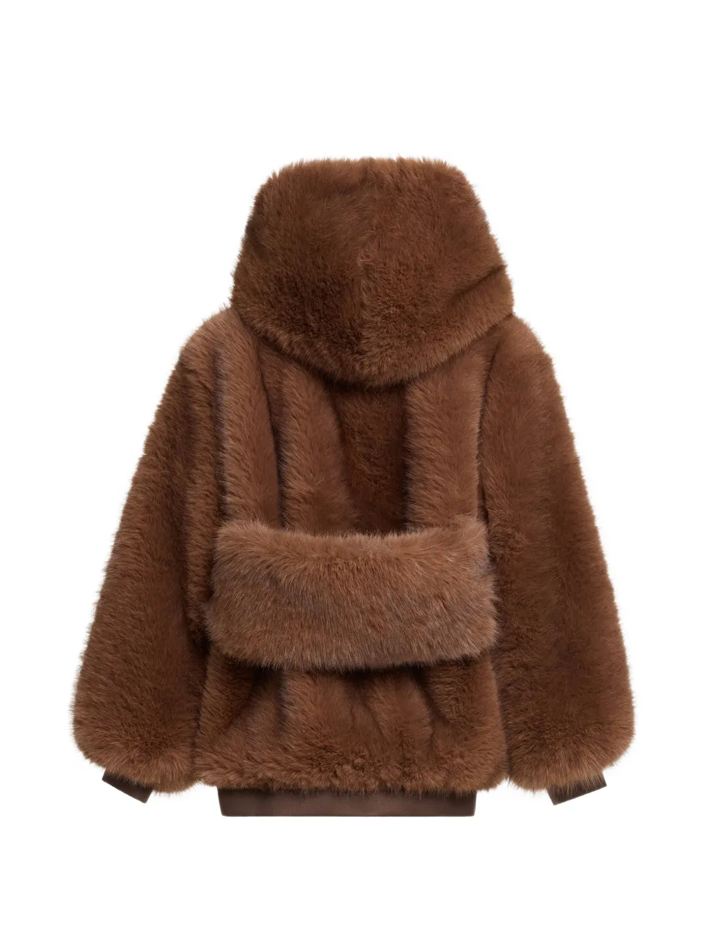 Elie Saab Jack met capuchon Bruin