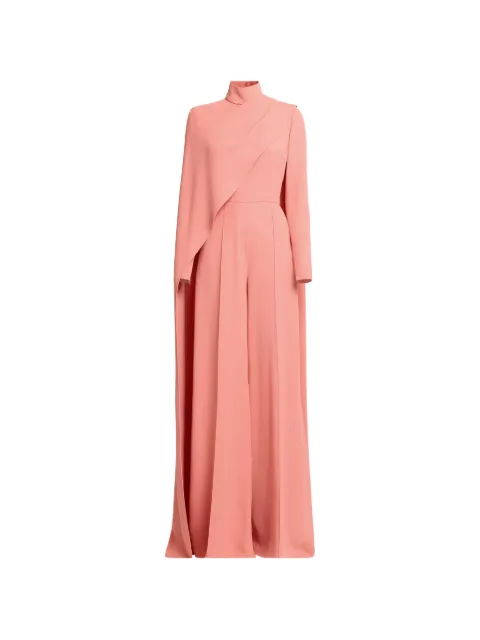 Elie Saab asymmetrical-cape jumpsuit