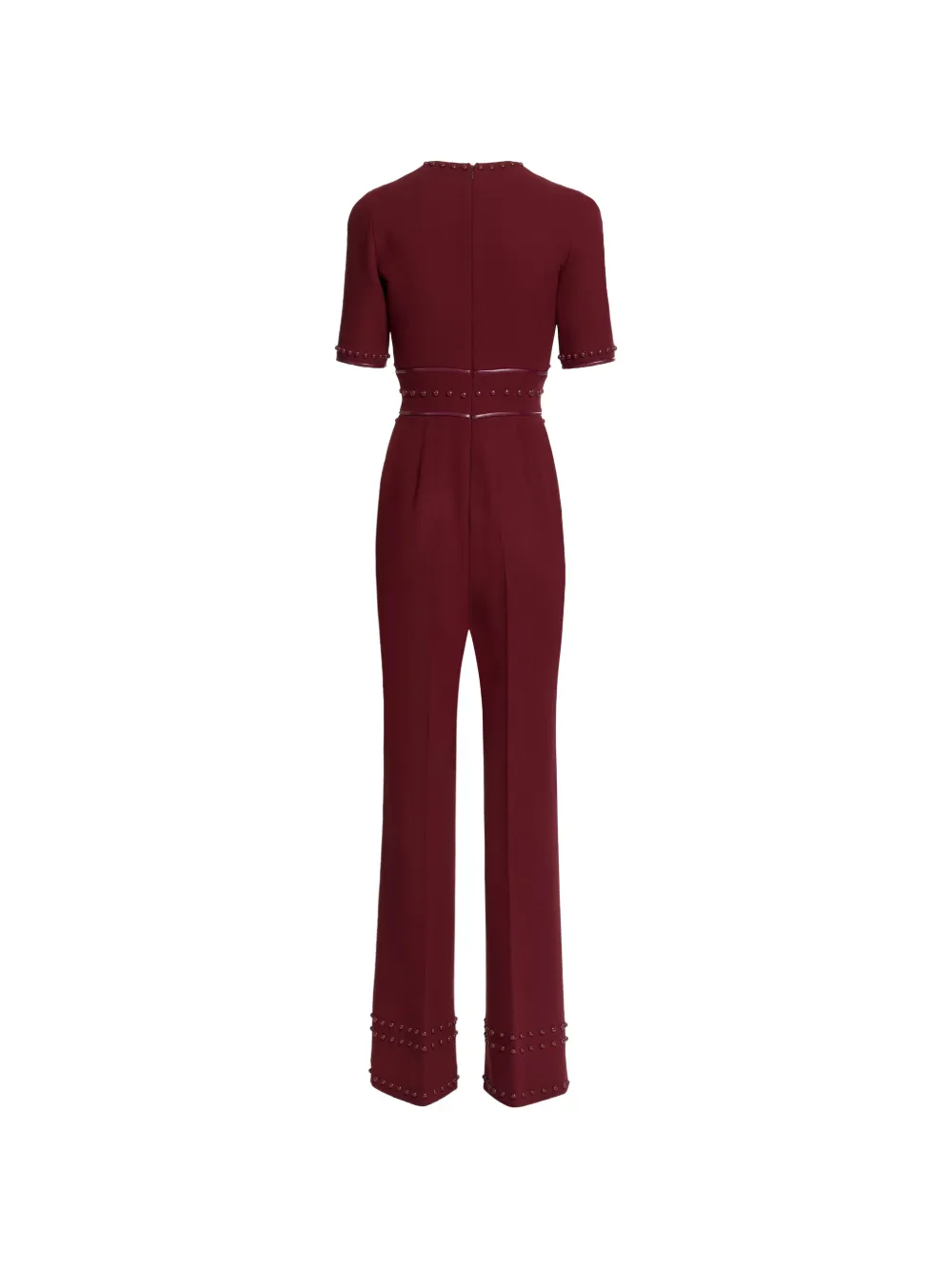 Elie Saab Jumpsuit verfraaid met studs Rood