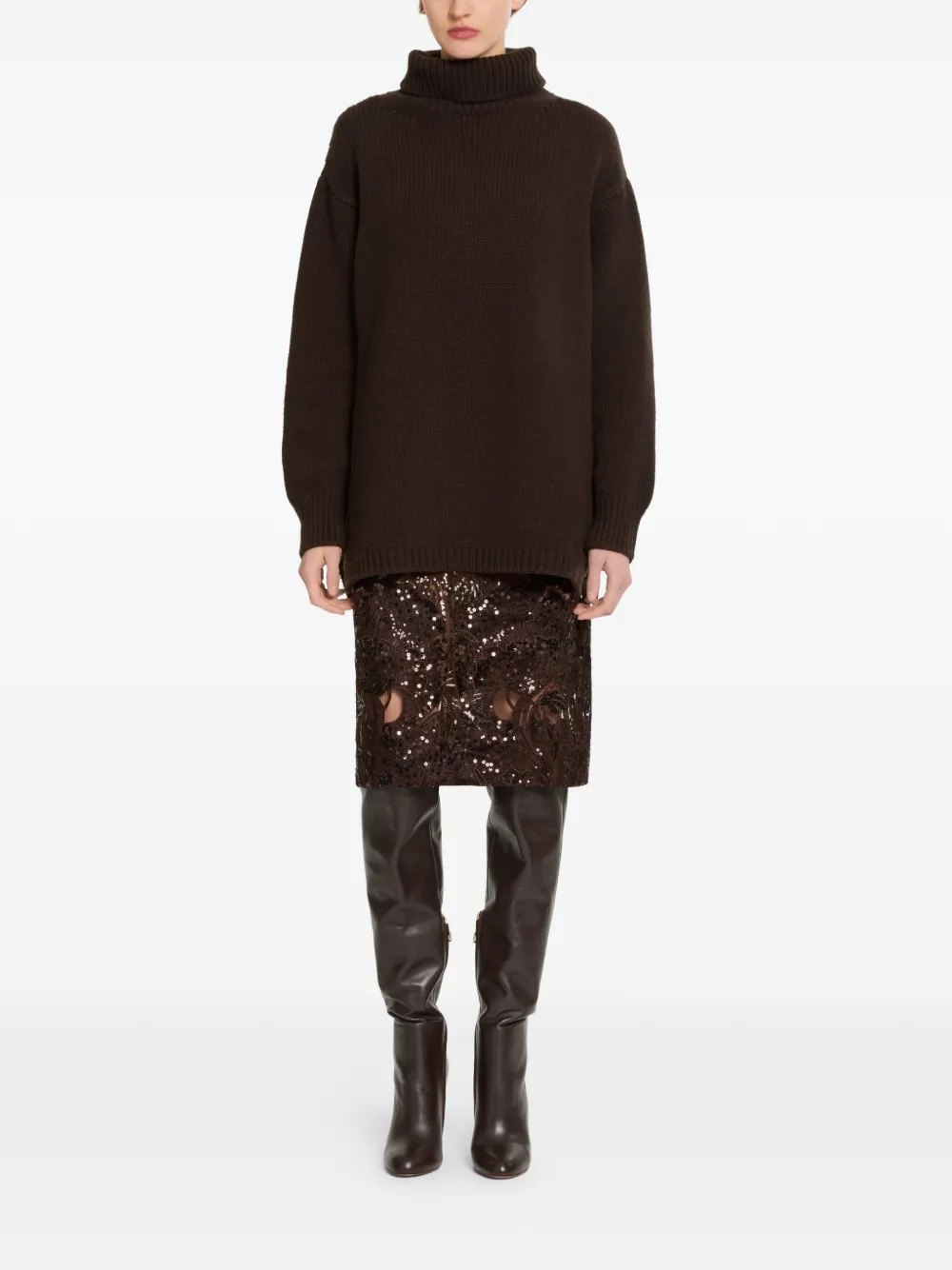 Elie Saab Coltrui Bruin