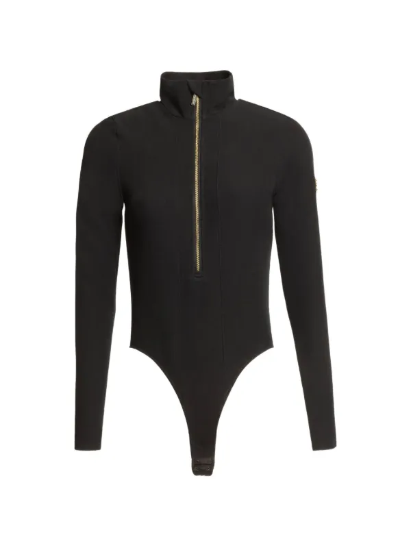 Elie Saab Cady Bodysuit in Black