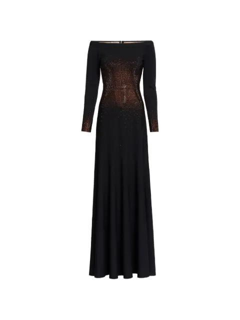 Elie Saab vestido largo con detalles de cristal