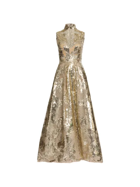 Elie Saab Abito lungo con paillettes