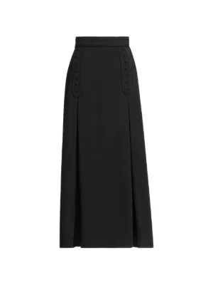 Valentino Garavani リボン ドレープ スカート | ブラック | FARFETCH JP