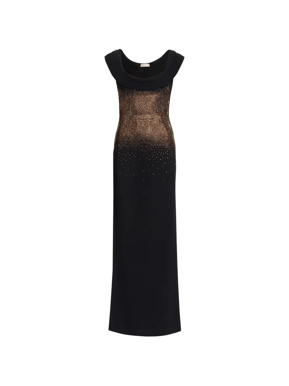 Elie Saab Abito lungo con decorazione - Nero