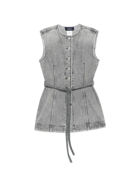 Sportmax belt-detail vest
