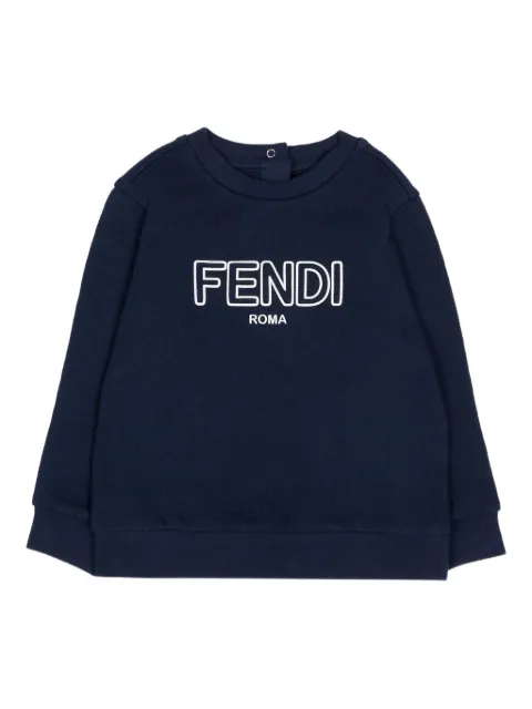 Fendi Kids logo sweatshirt