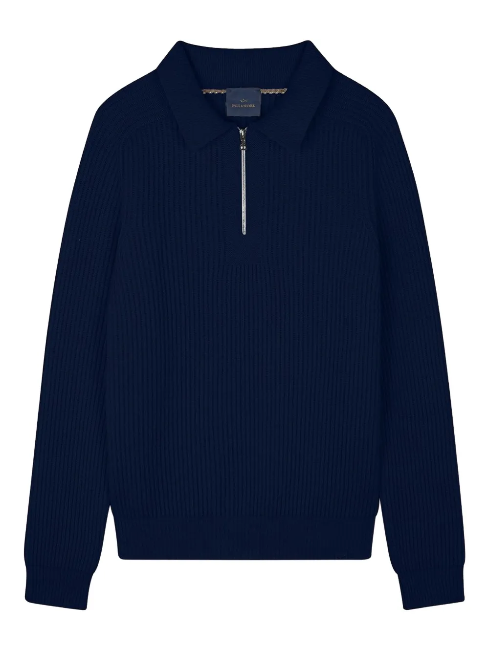 Paul & Shark zipped polo shirt - Blau