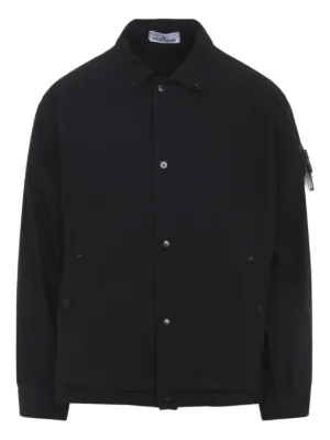 Stone Island シャツジャケット | ブラック | FARFETCH JP Stone Island シャツジャケット | ブラック | FARFETCH JP