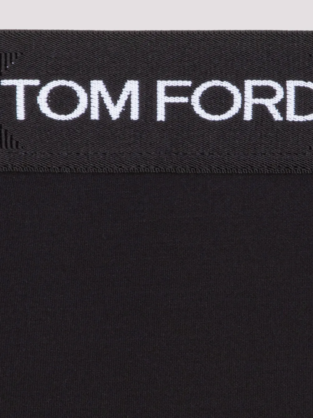  Tom Ford Logo-waistband Briefs - Black 
