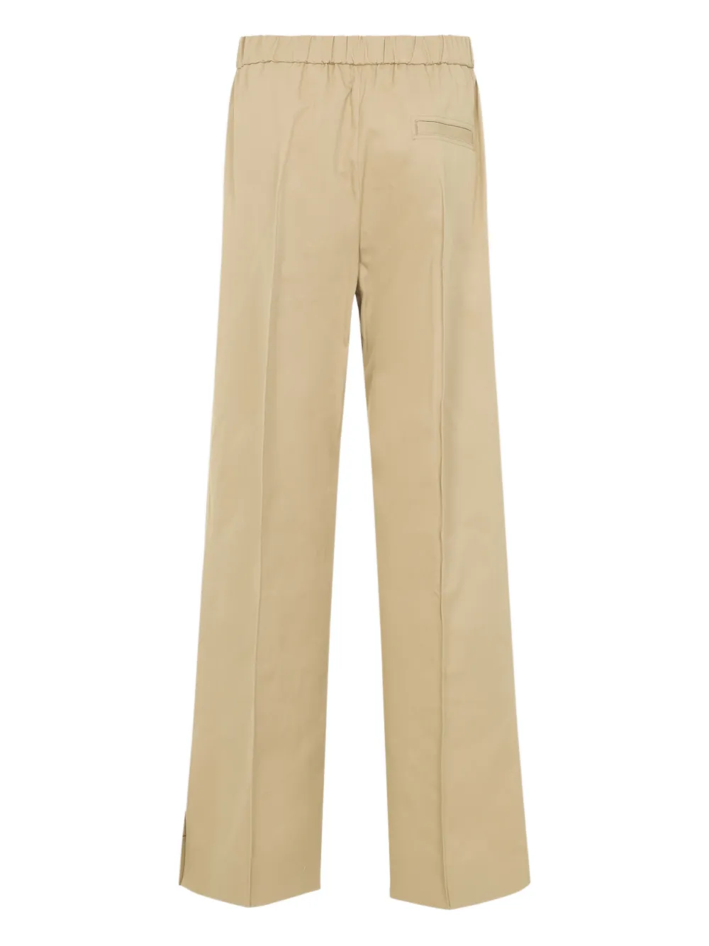 Jil Sander elastic-waist trousers - Beige