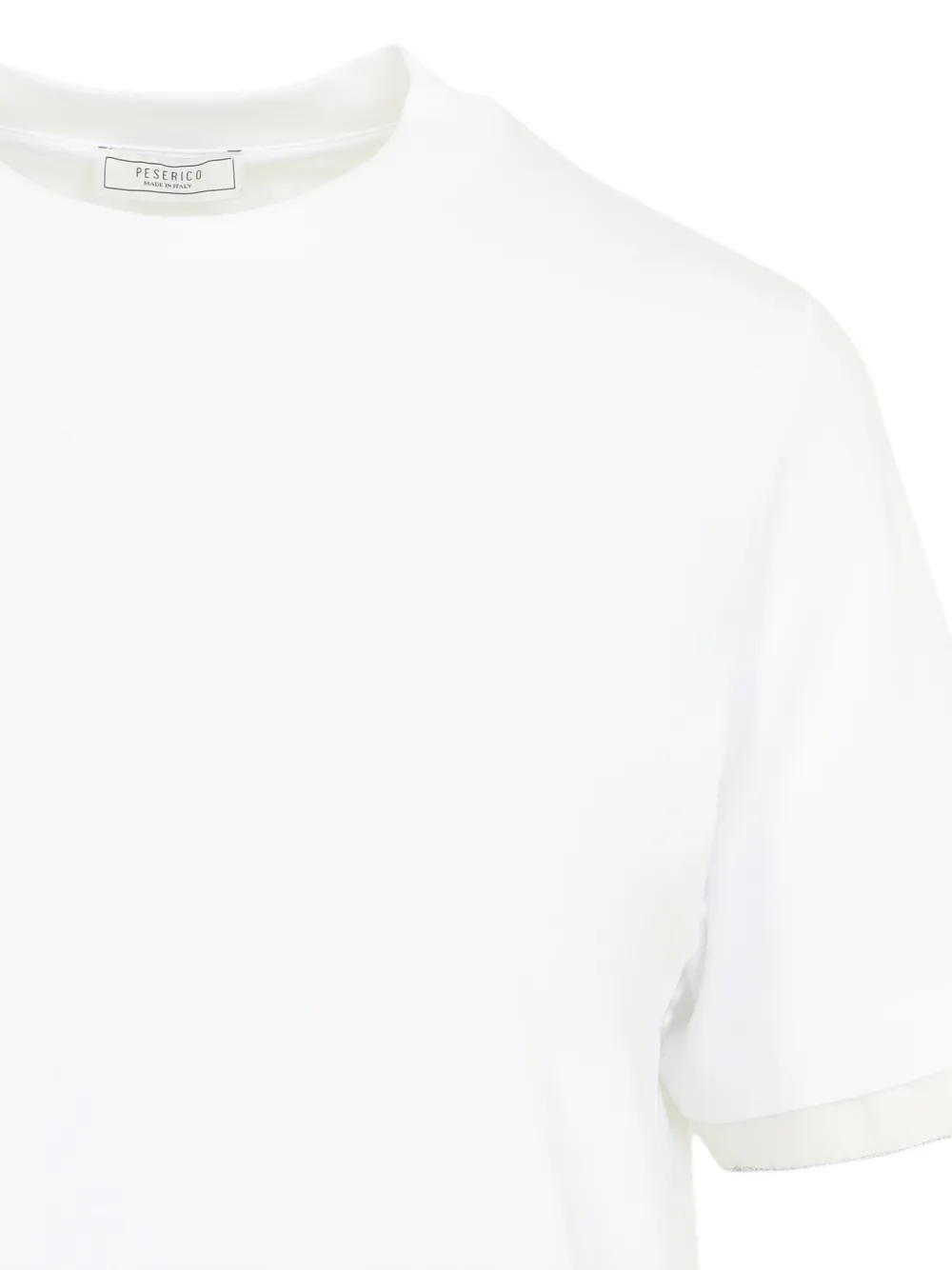 Peserico T-shirt met korte mouwen Wit