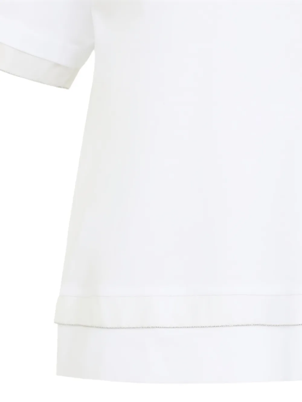 Peserico T-shirt met korte mouwen Wit