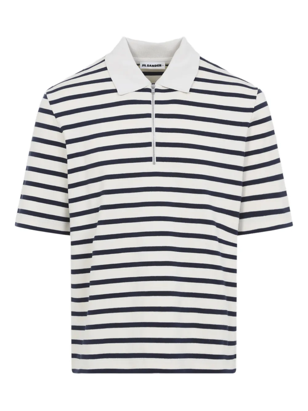 Jil Sander half-zip polo shirt - Bianco