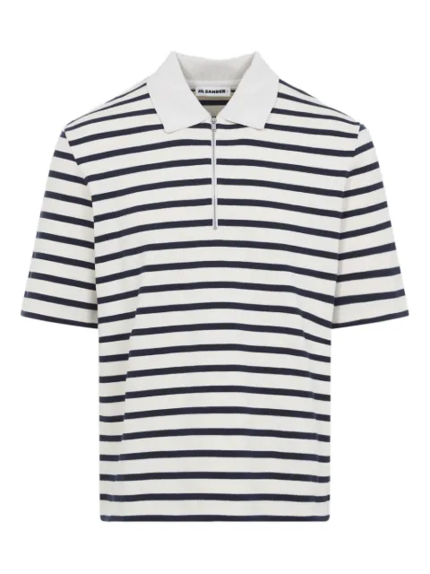 Jil Sander half-zip polo shirt