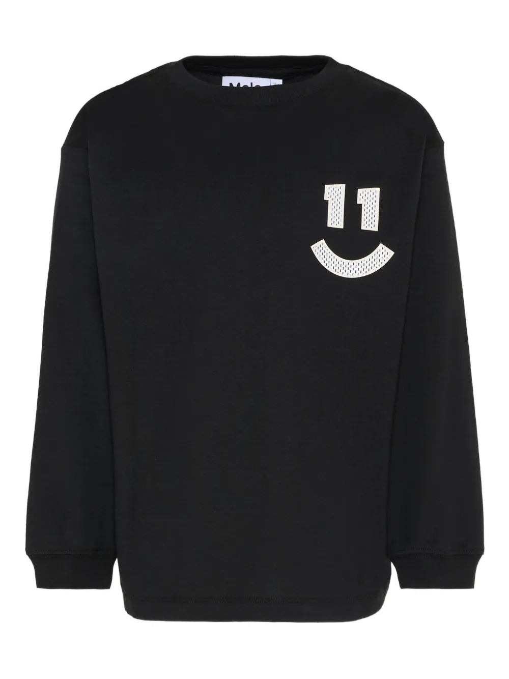 Molo Rube smiley-print T-shirt - Nero