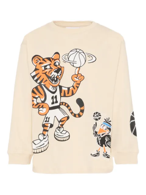 Molo Rube printed long-sleeve T-shirt