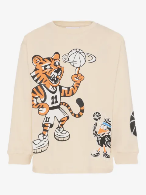 Molo Rube printed long-sleeve T-shirt