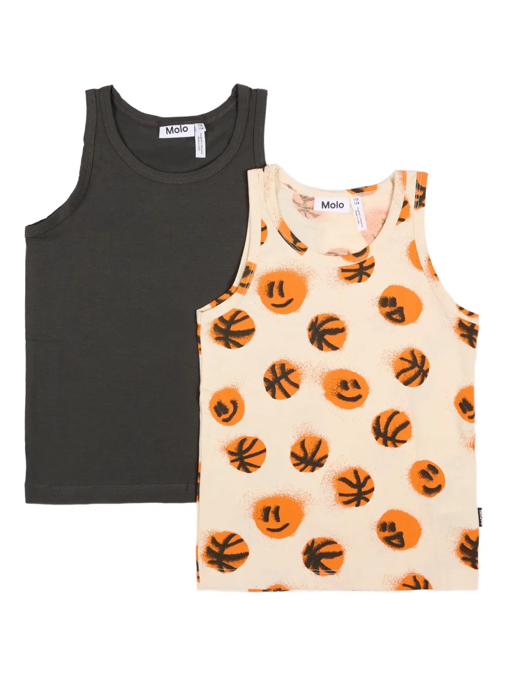 Molo Jayden patterned tank tops (set of two) - Toni neutri