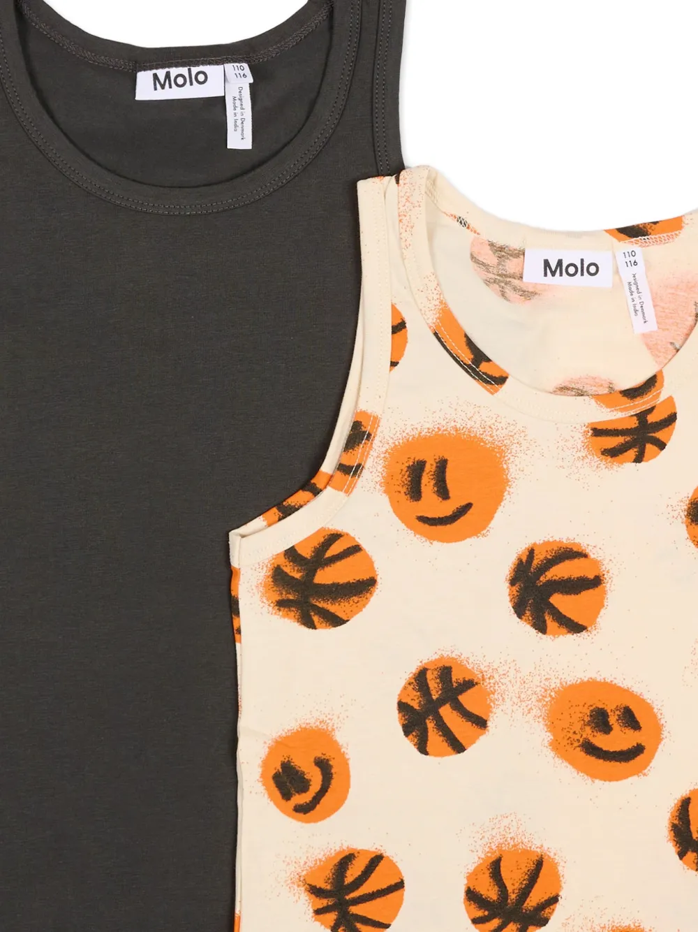 Molo Twee Jayden tanktops met patroon Beige