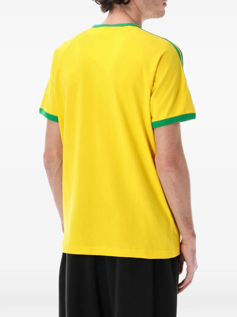 Adidas three stripes T-shirt - Geel