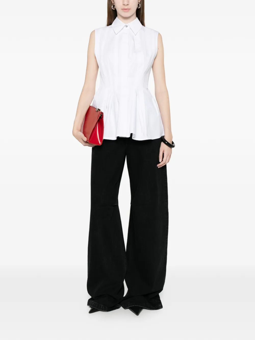 Pleated Shirt