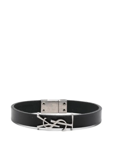 Saint Laurent Cassandre logo bracelet