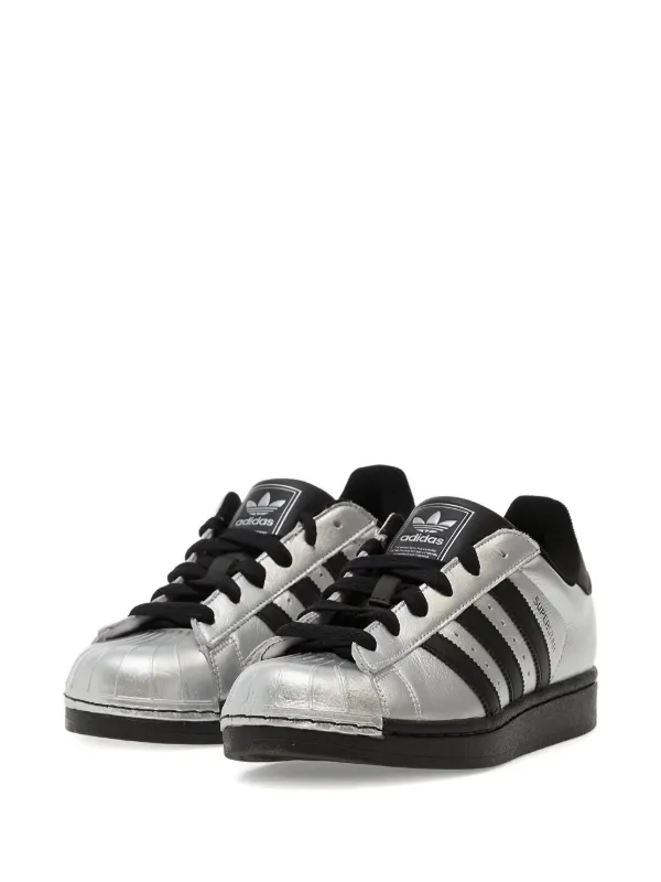 adidas gazelle silver green womens adidas Originals Superstar Mn Core Black / Ftwr White – Très Bien main image 1