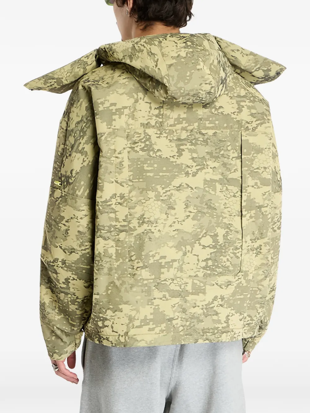  Nike Camouflage-pattern Jacket - Neutrals 