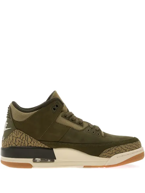 Jordan Air Jordan 3 lace-up patterned sneakers