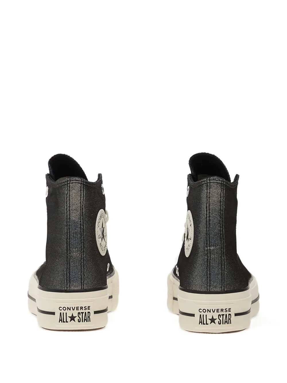 Converse Chuck Taylor All Star Lift high-top sneakers met plateauzool Zwart