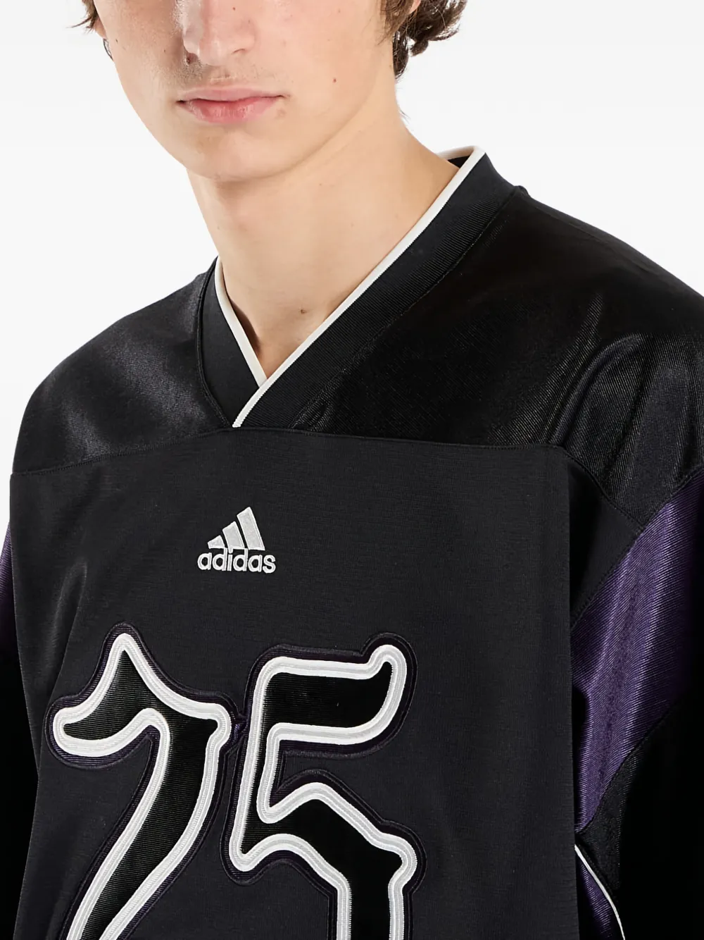 adidas T-shirt met korte mouwen Zwart