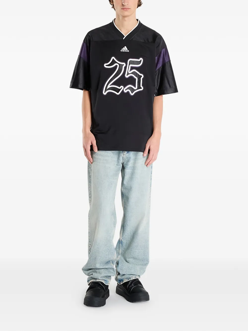 Adidas short-sleeve T-shirt - Zwart