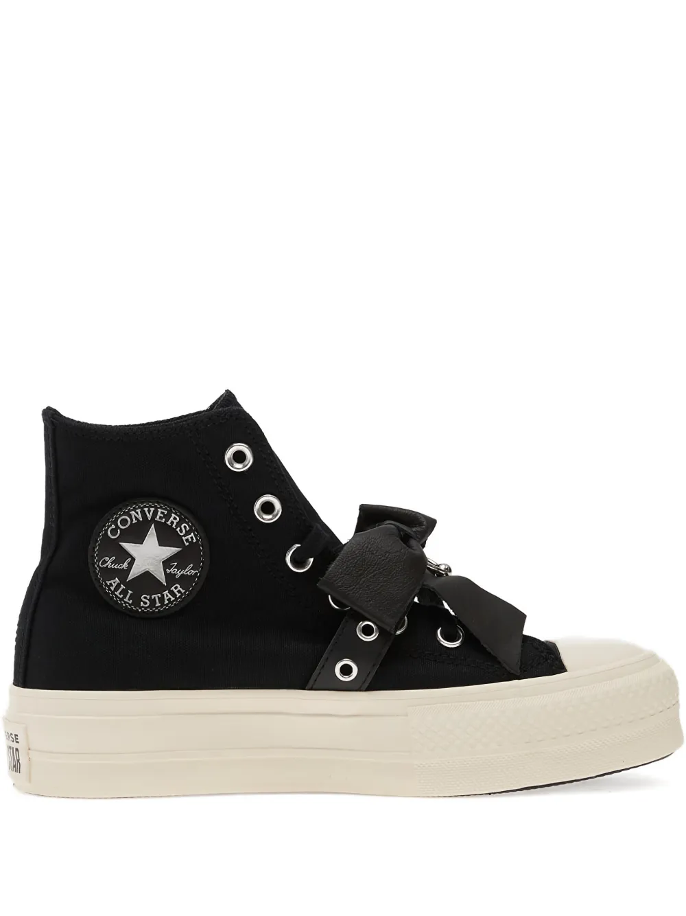 Converse Chuck Taylor All Star LIft bow-detail sneakers - Nero