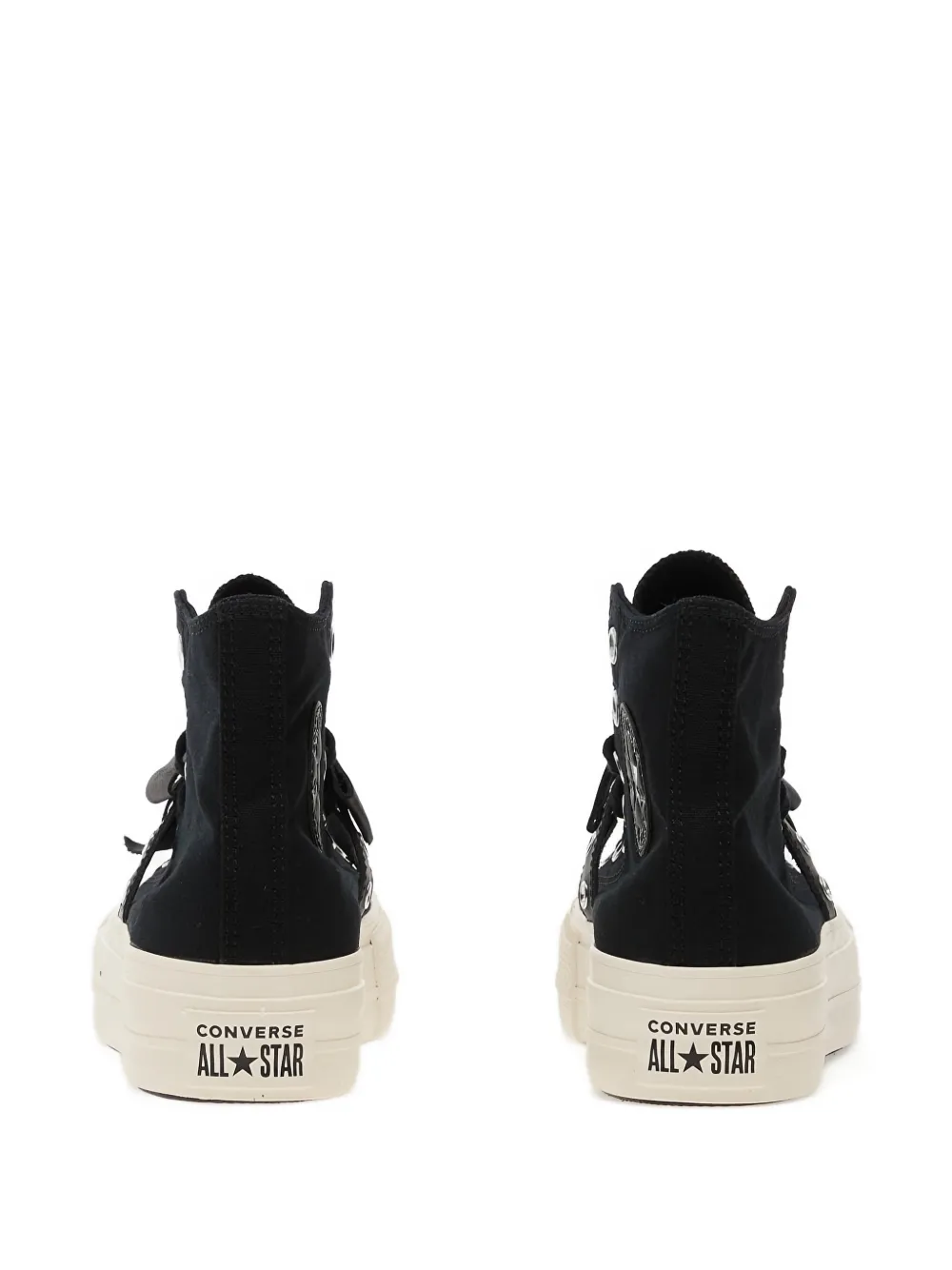 Converse Chuck Taylor All Star LIft sneakers met strikdetail Zwart