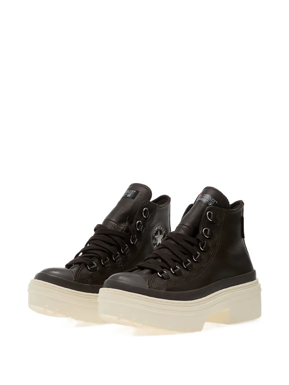 Converse Chuck Taylor sneakers met logopatch Bruin