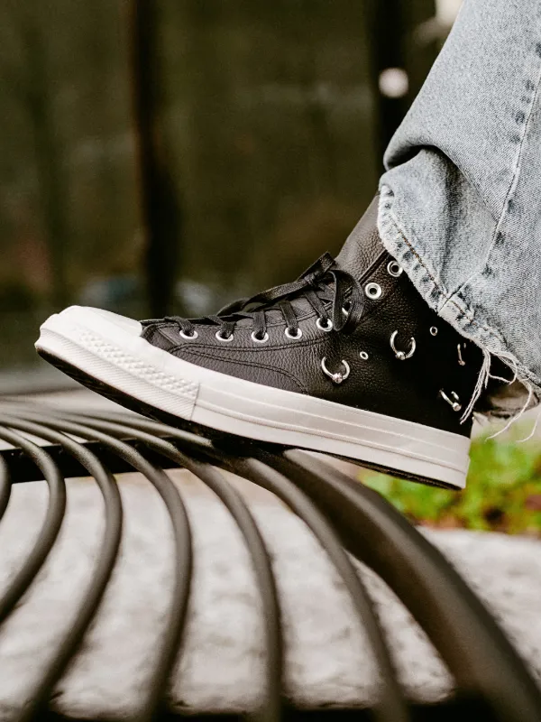 Converse Chuck 70 Hi eyelet-detail Sneakers | Black | FARFETCH