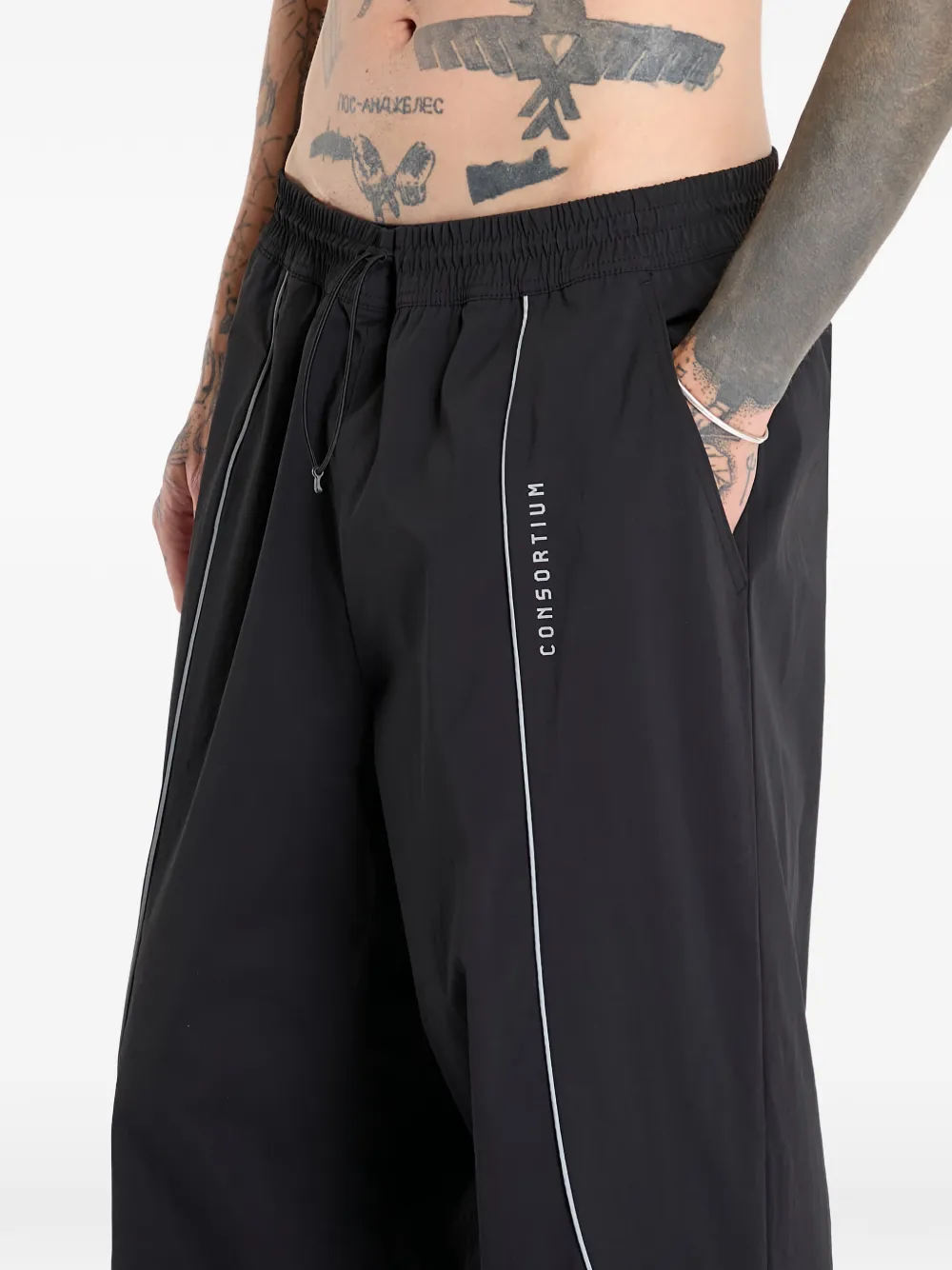 adidas By Consortium trainingsbroek Zwart
