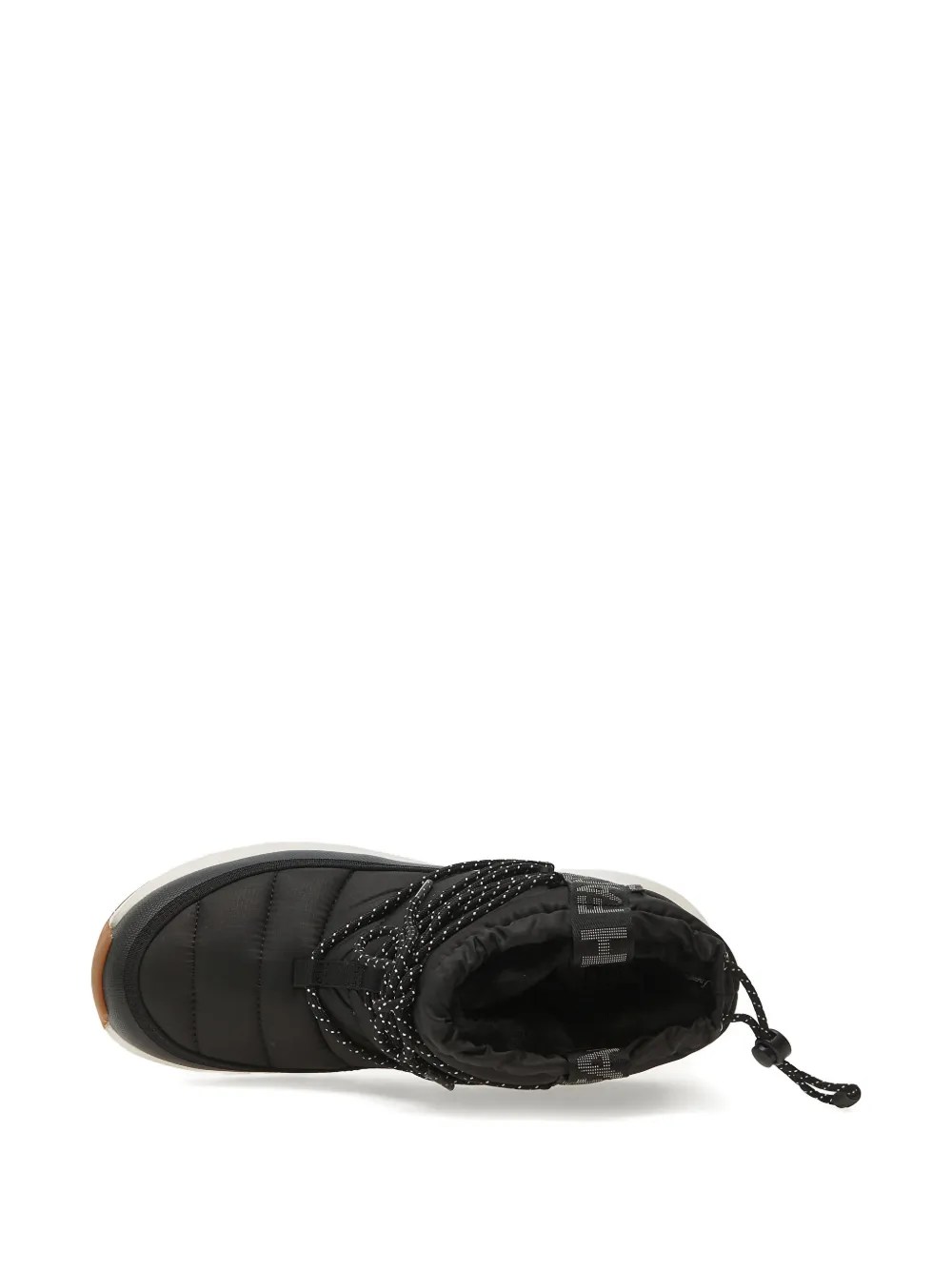 The North Face Gewatteerde veterlaarzen Zwart