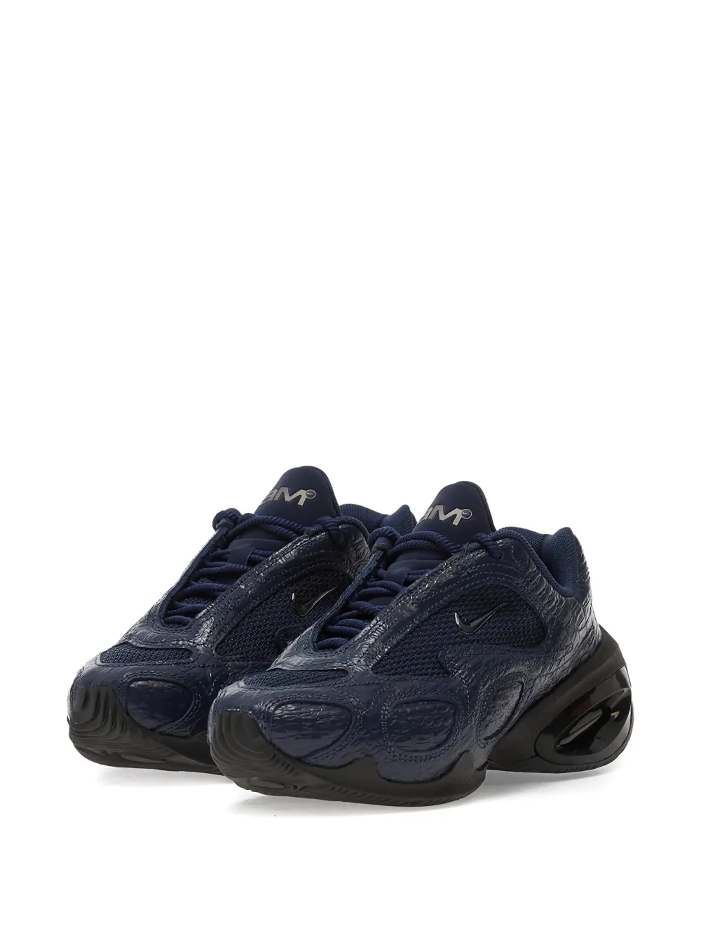 Nike Air Max Mesh Muse logo-detail sneakers - Blauw