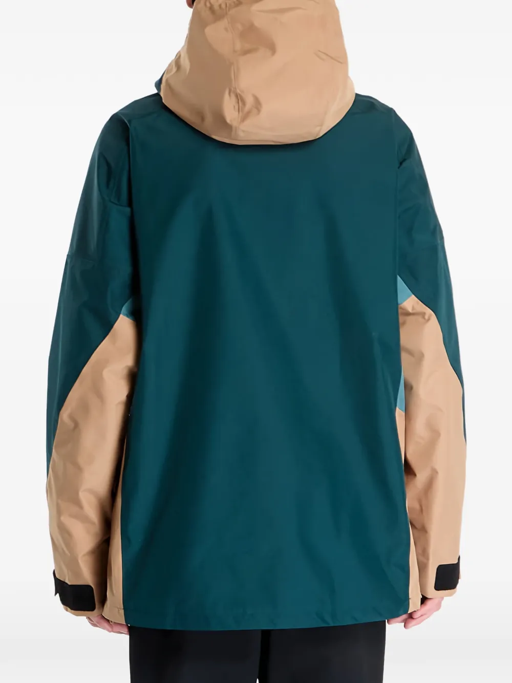  Adidas Colour-block Coat - Green 