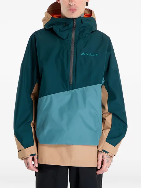 adidas colour-block coat