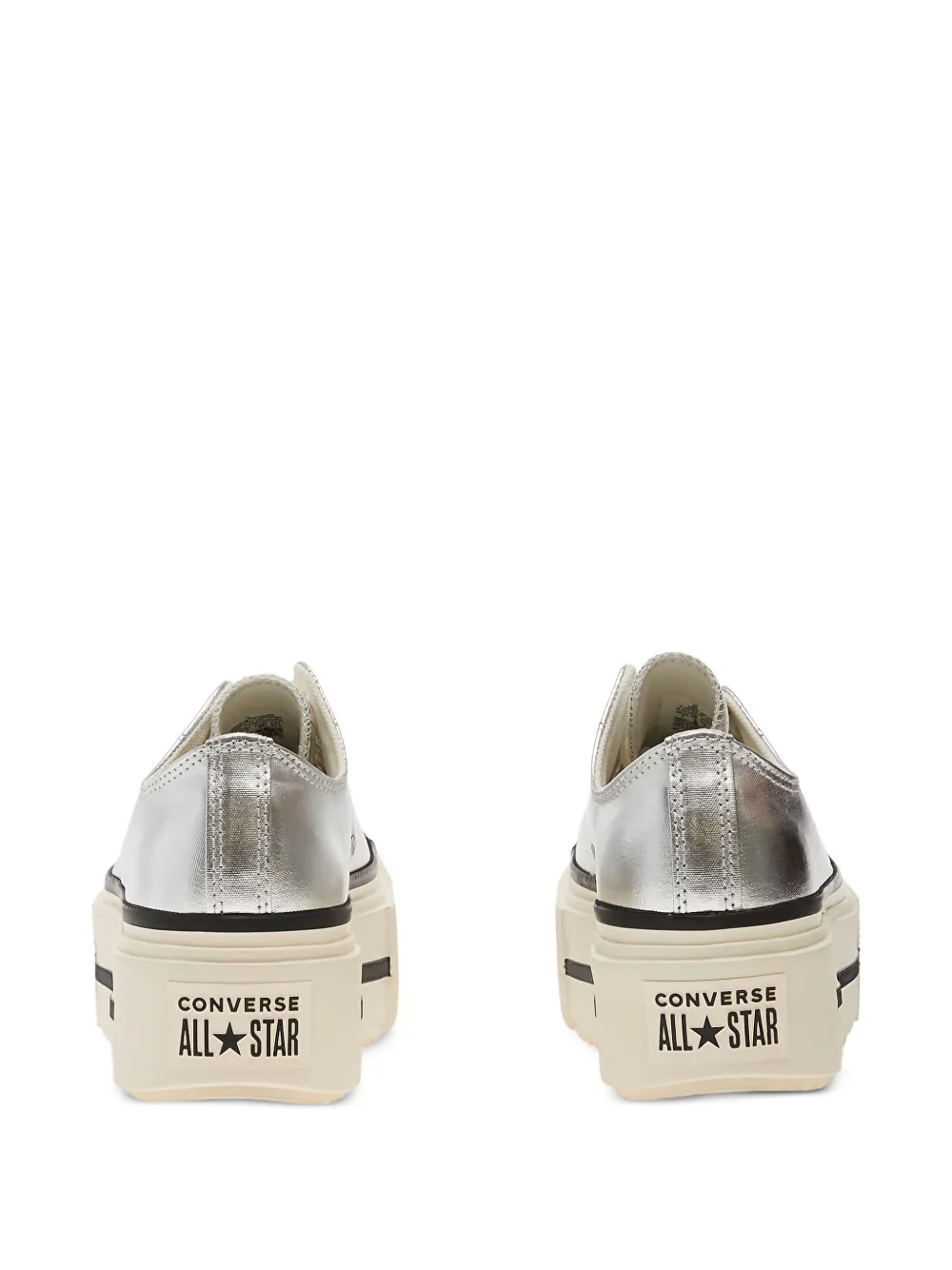  Converse Chuck Taylor All Star Platform Sneakers - Silver 