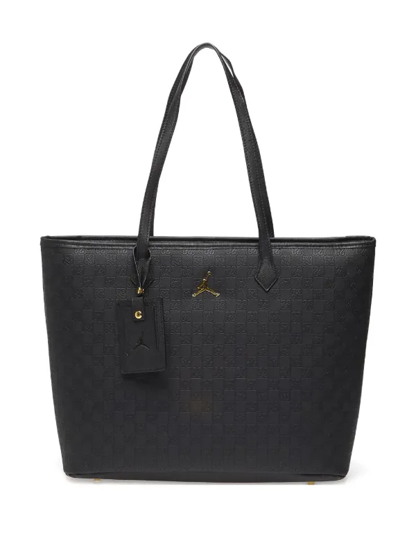 Jordan Monogram zip-fastening Tote Bag | Black | FARFETCH ZA