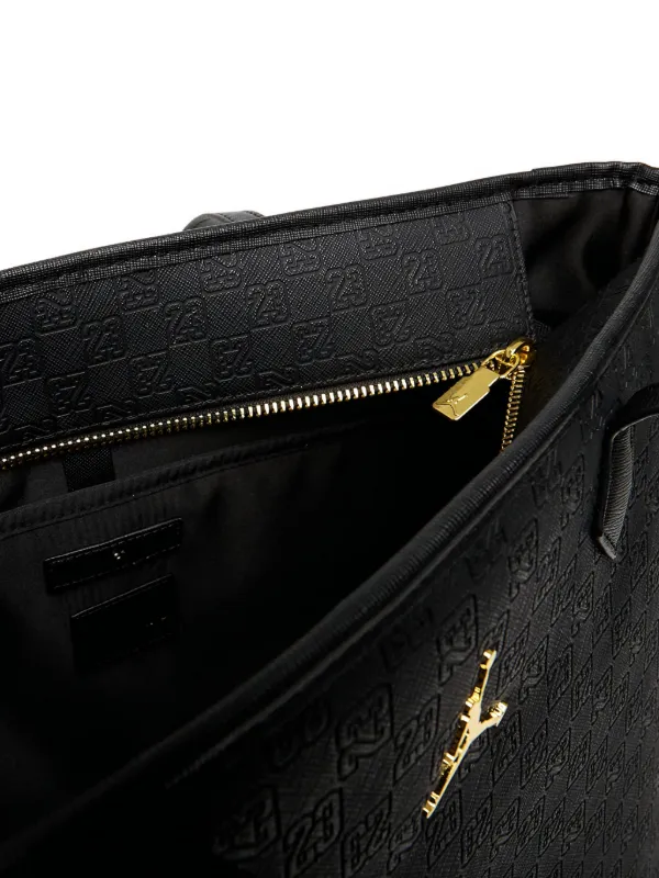 Jordan Monogram zip-fastening Tote Bag | Black | FARFETCH